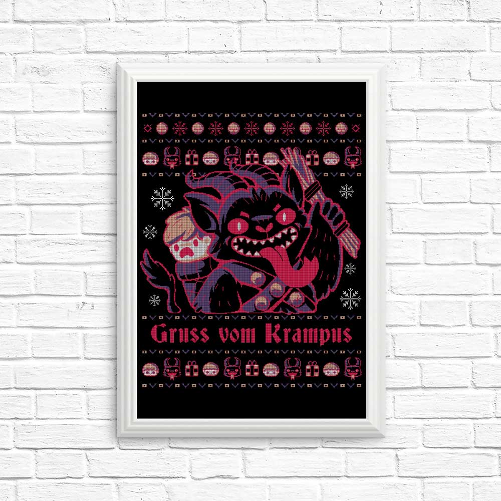 Greetings from the Krampus - High - Quality Wall Posters and Prints