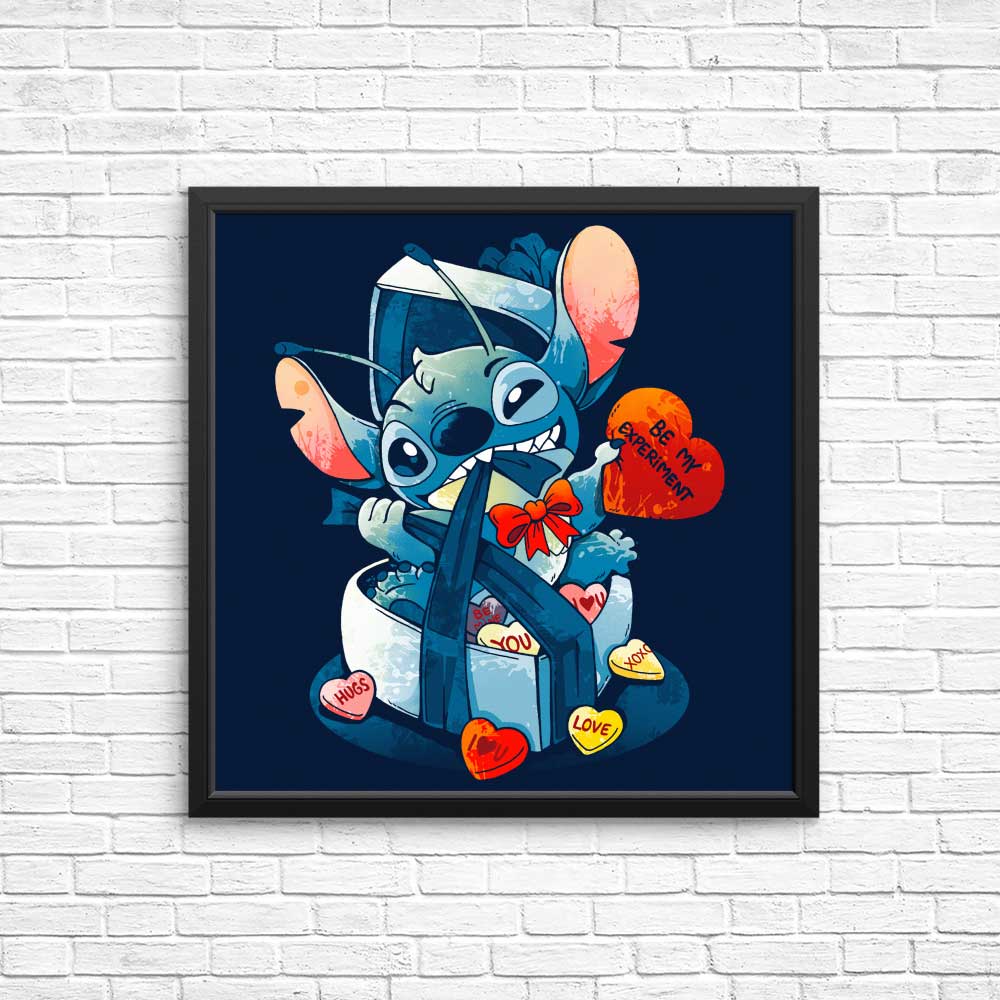 Be My Experiment - High - Quality Poster Prints from Vallina84