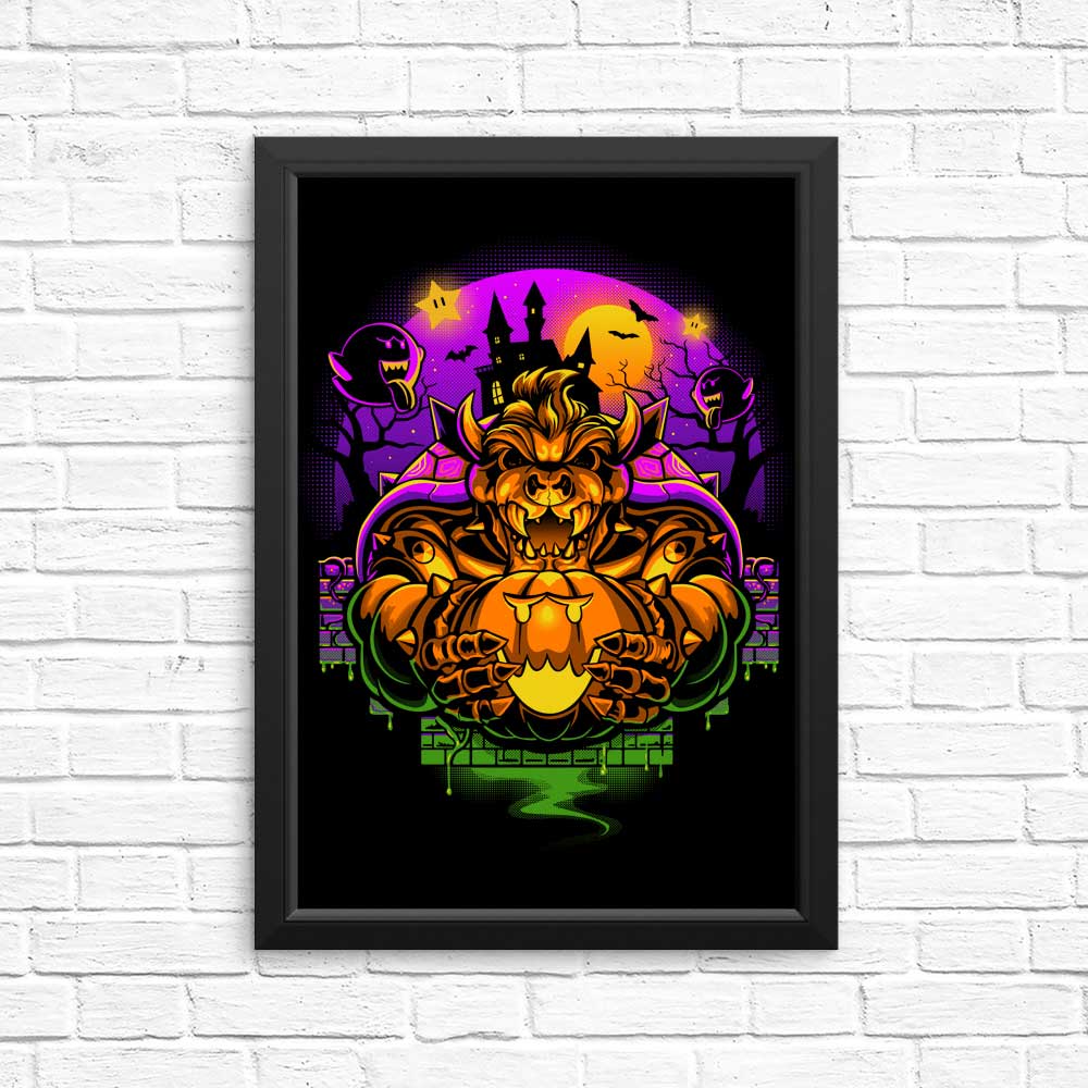 Bowserween - High - Quality Art Posters and Prints