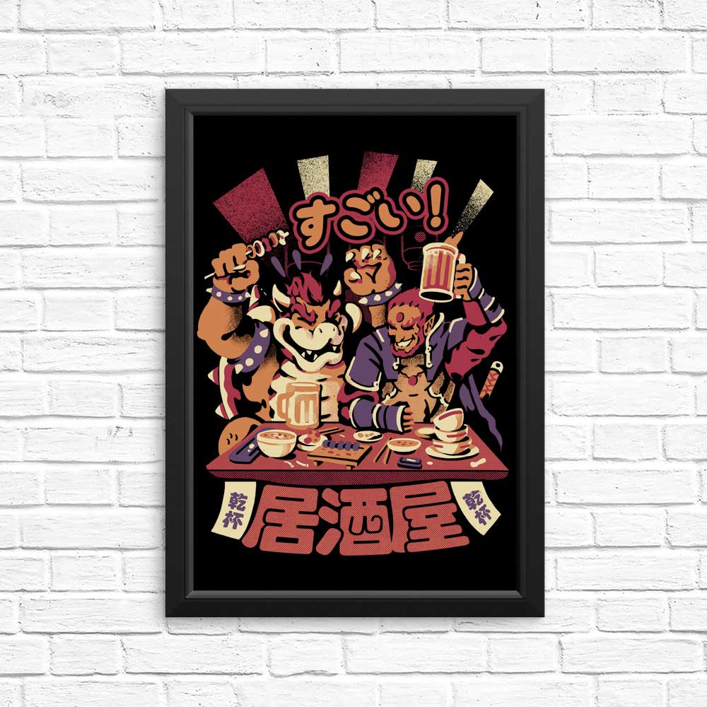Villains Izakaya Art Posters and Prints from Ilustrata