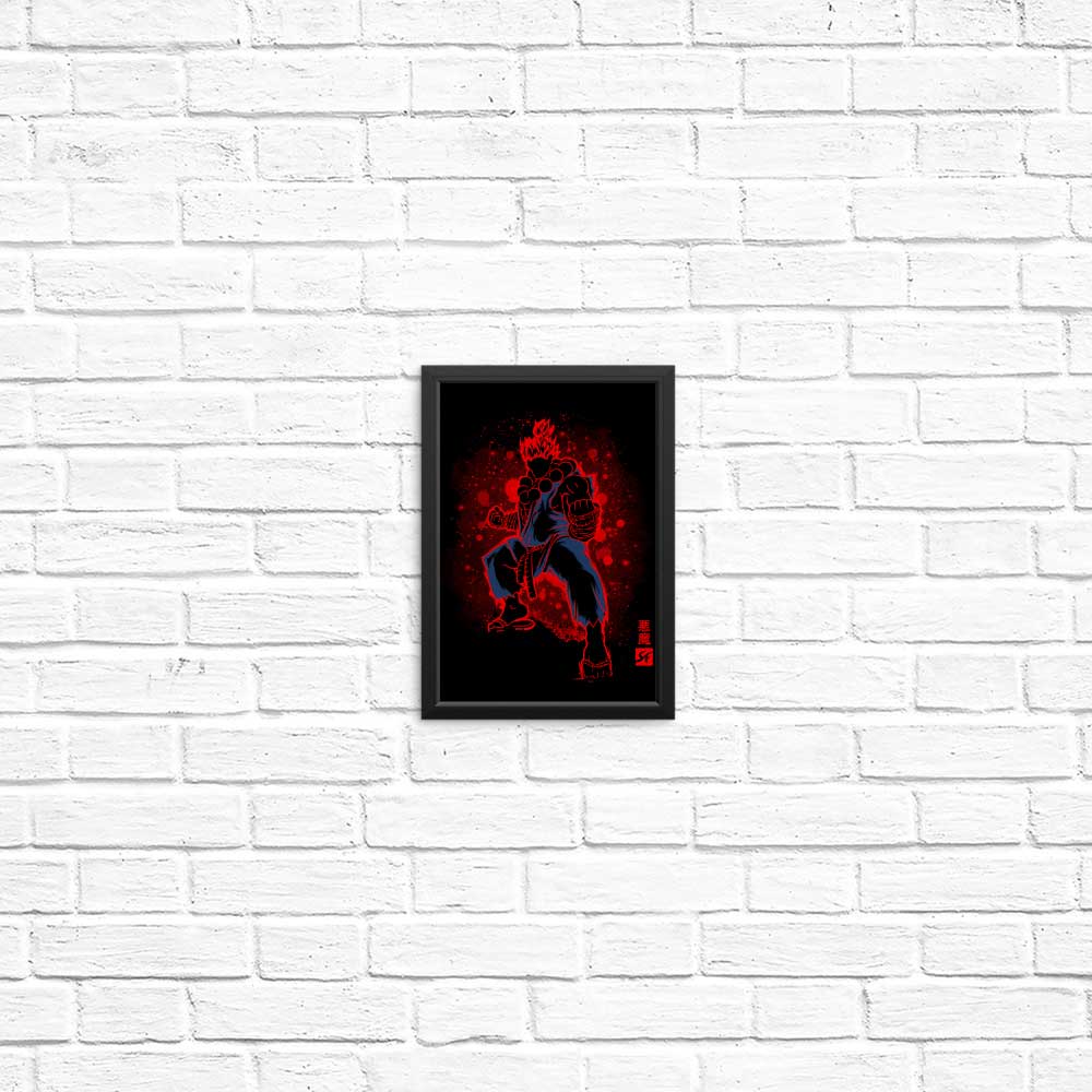 High - quality 'The Raging Demon' Posters and Prints by Soulkr