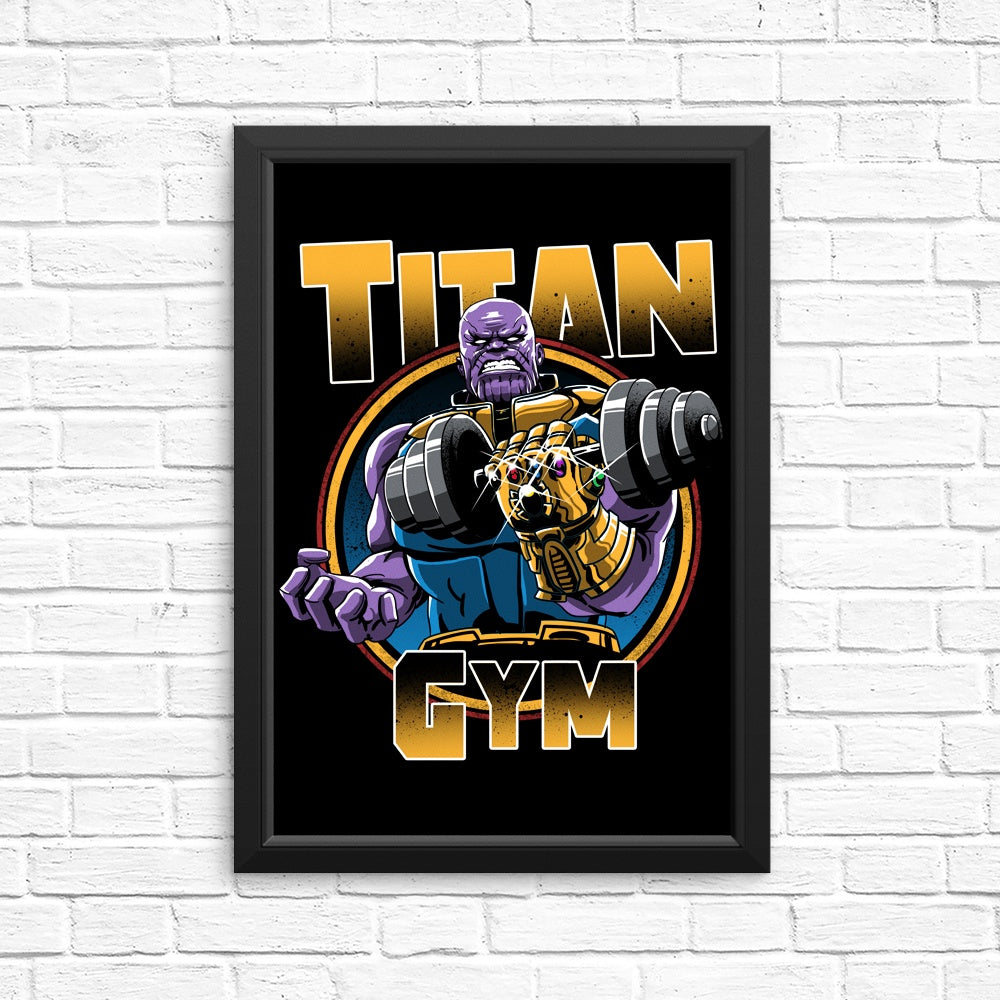 Titan Gym Inspiring Posters and Prints for Your Workout Space