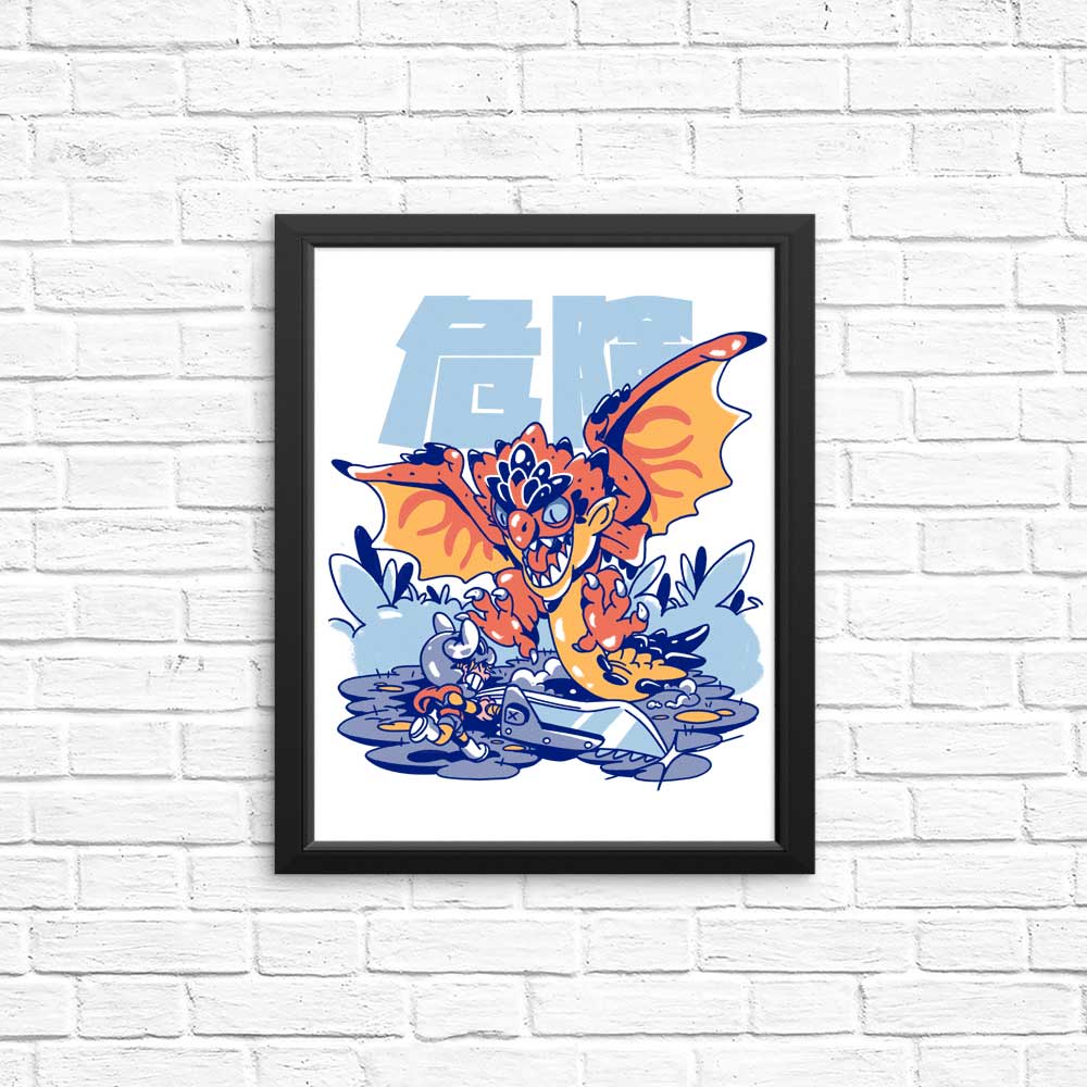 Attack of Rage - High - Quality Art Posters and Prints