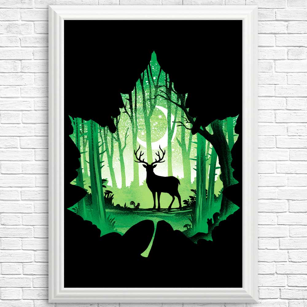 Exquisite Forest Deer Wall Posters and Prints