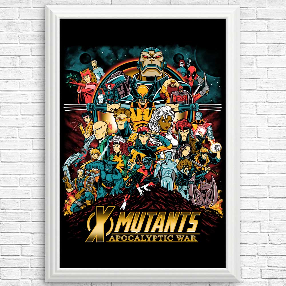 Stunning Apocalyptic War-themed Posters and Prints