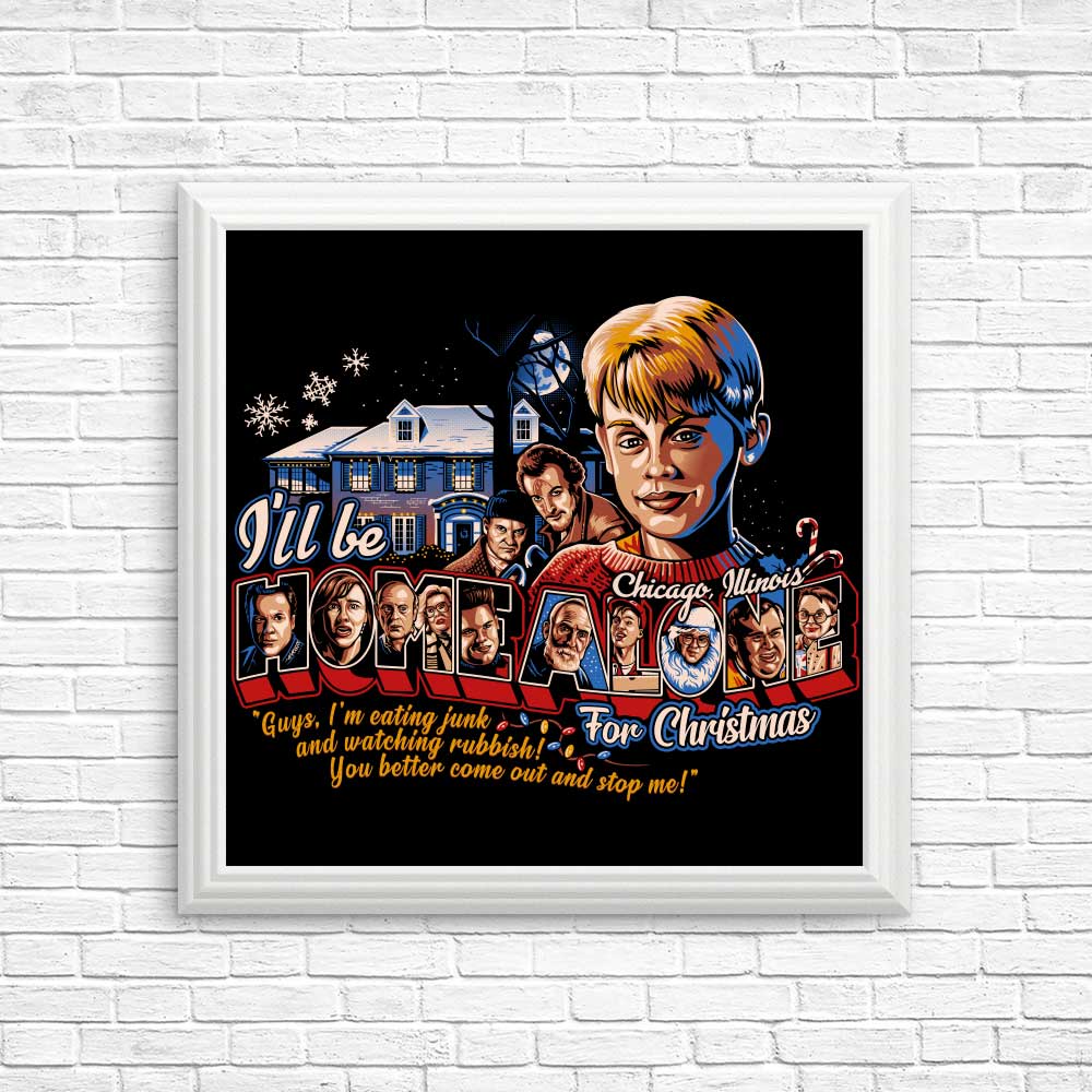 Posters and Prints - 'Eating Junk and Watching Rubbish' by GoodIdeaRyan