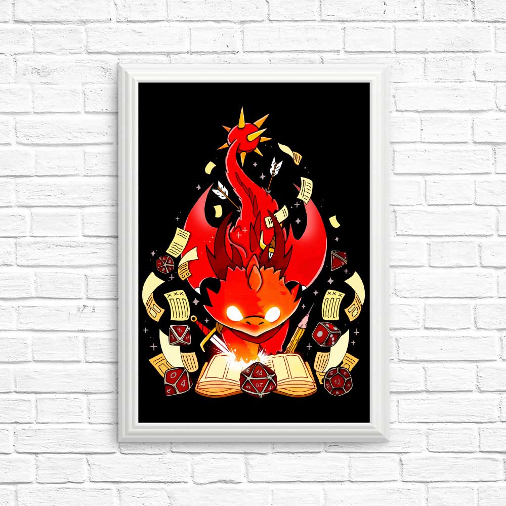 High - Quality Dragon Dice Set Posters and Prints