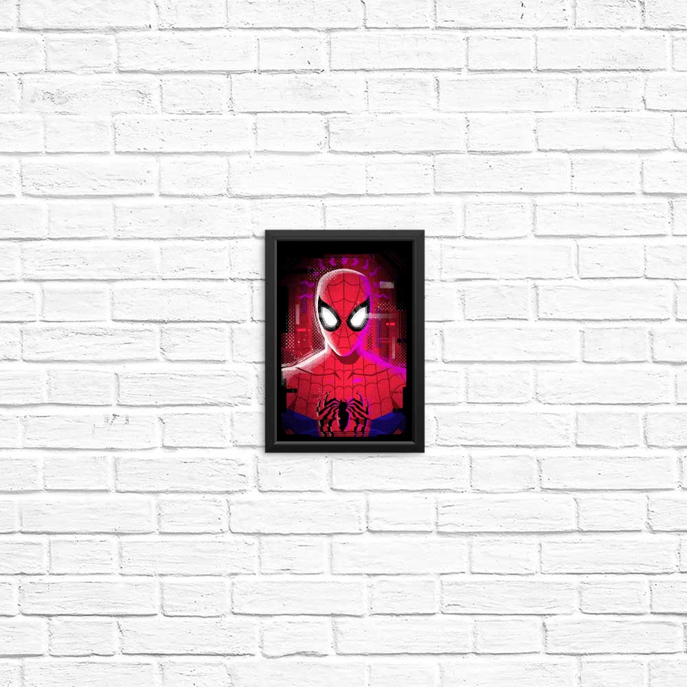 Glitched Parker Art Posters and Prints for Wall Decor