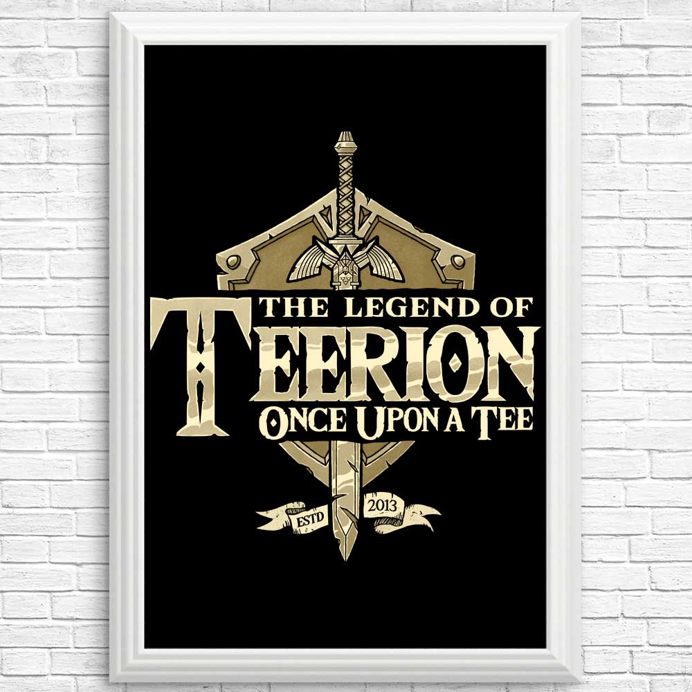 High - quality Teerion Legend Posters and Prints