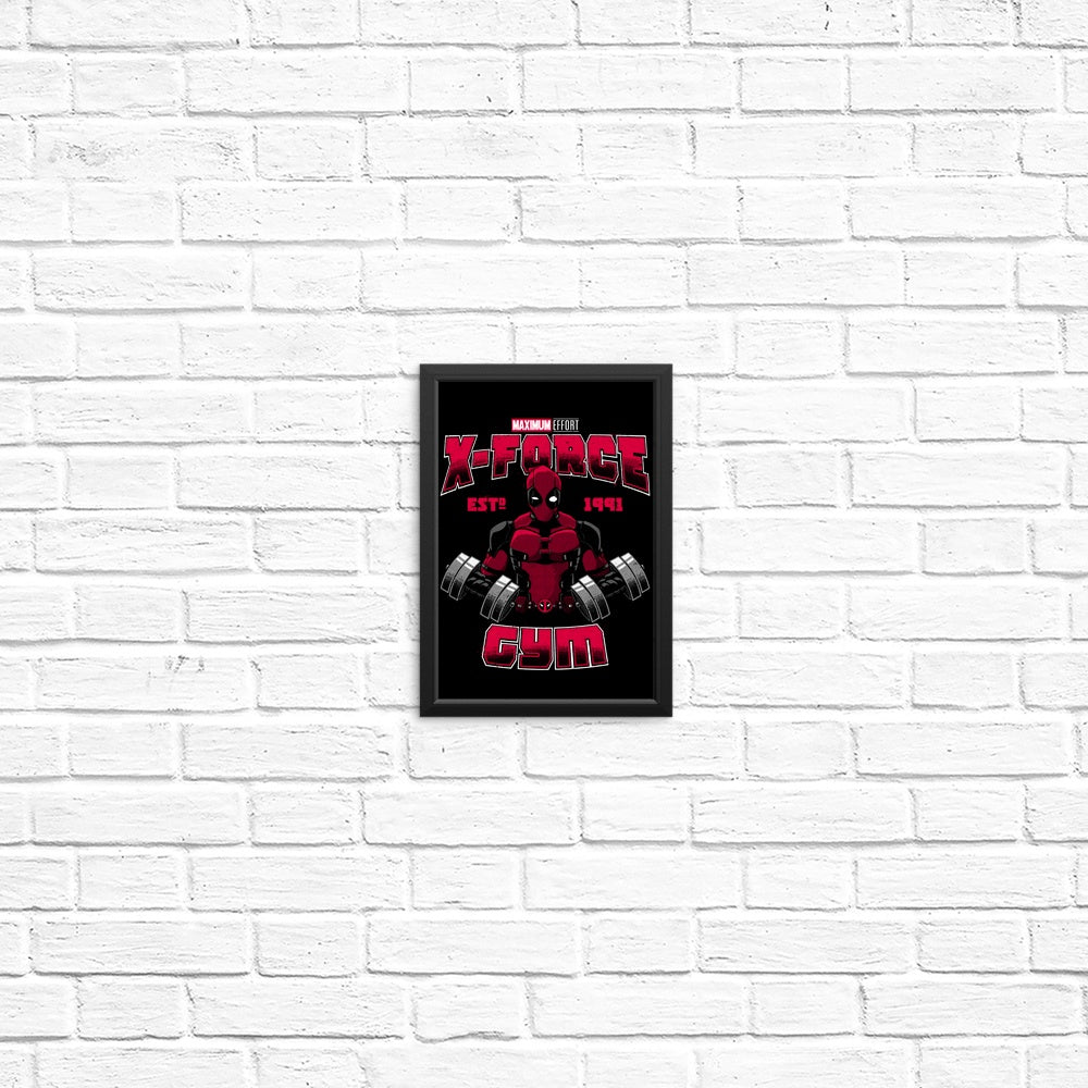 High - Quality Gym Posters and Prints from X - Force Gym Collection