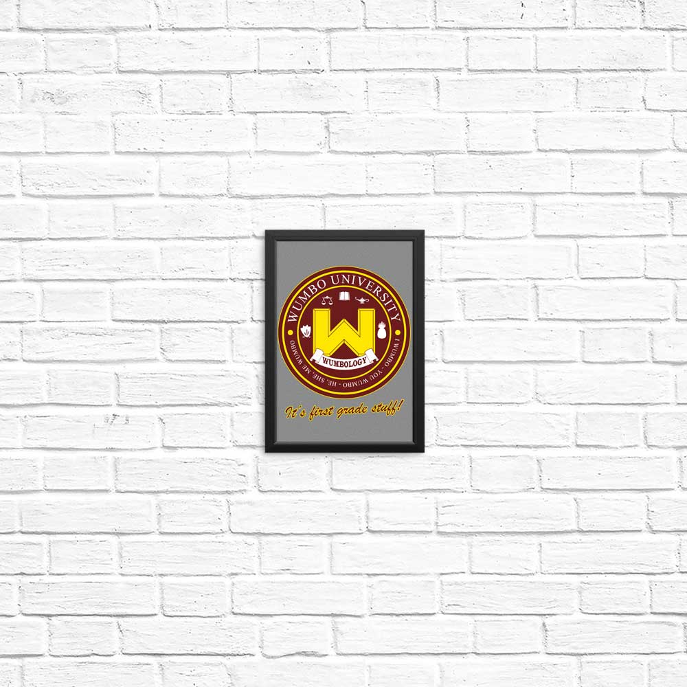 Poster and Print Collection from Wumbo University