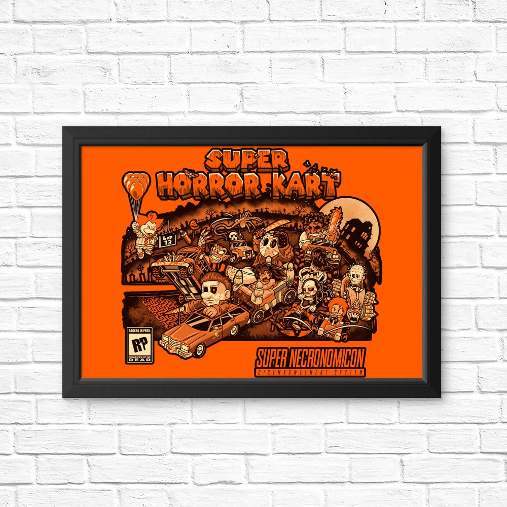 Episode 12: Super Horror Kart - High - Quality Posters and Prints