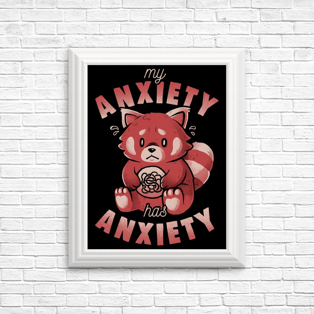 Edu.ely's Unique 'My Anxiety has Anxiety' Posters and Prints