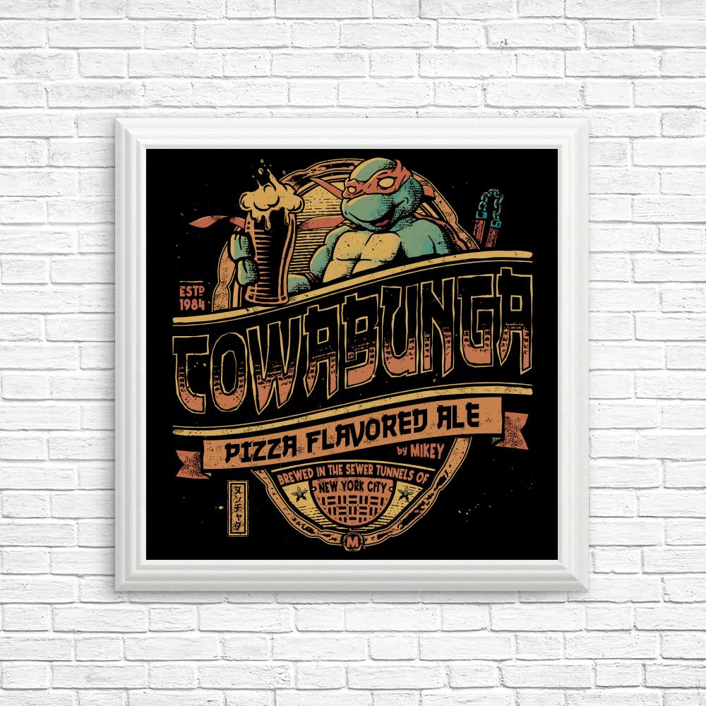 Cool Cowabunga Posters and Prints for Wall Decor
