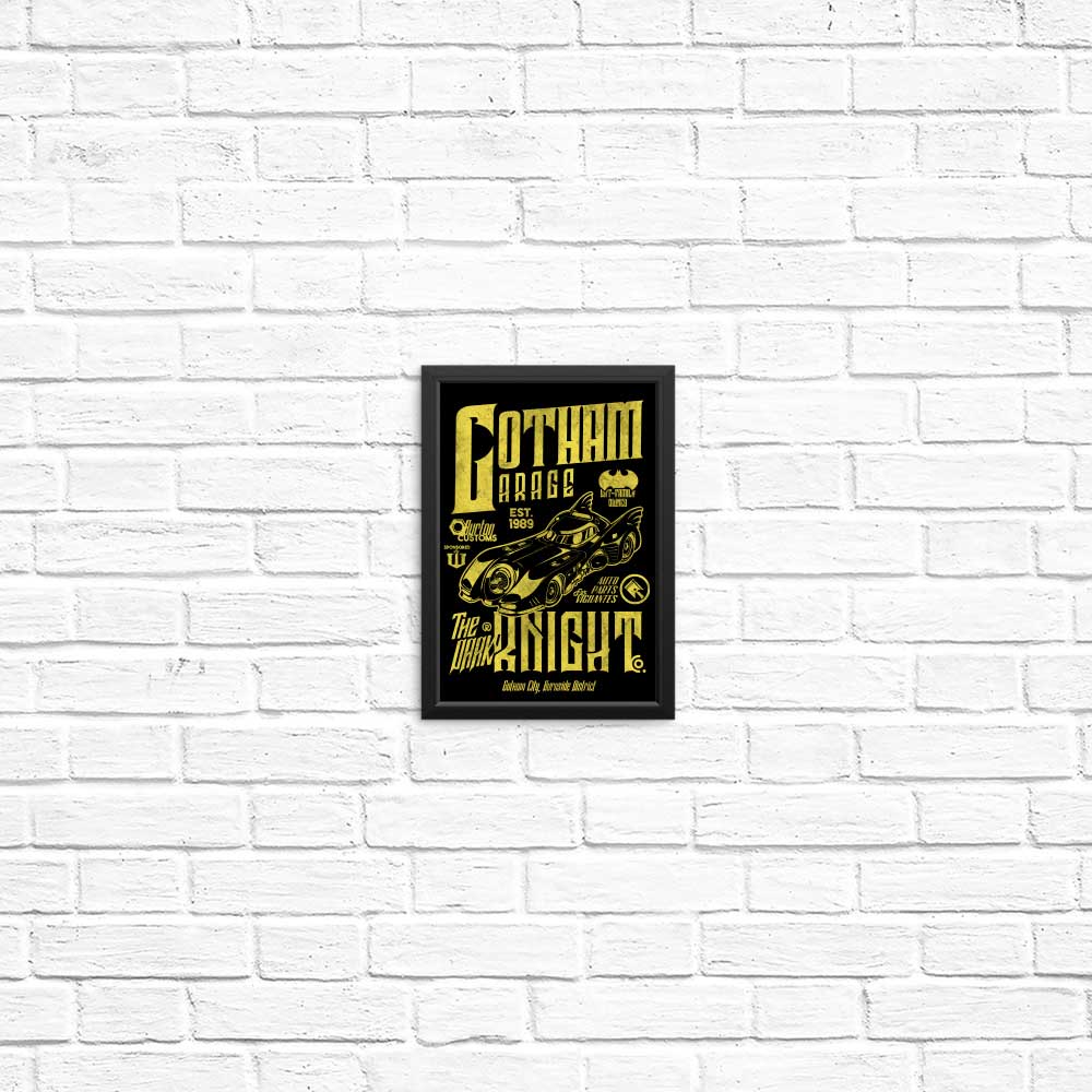 Unique Gotham Garage - High - Quality Posters and Prints