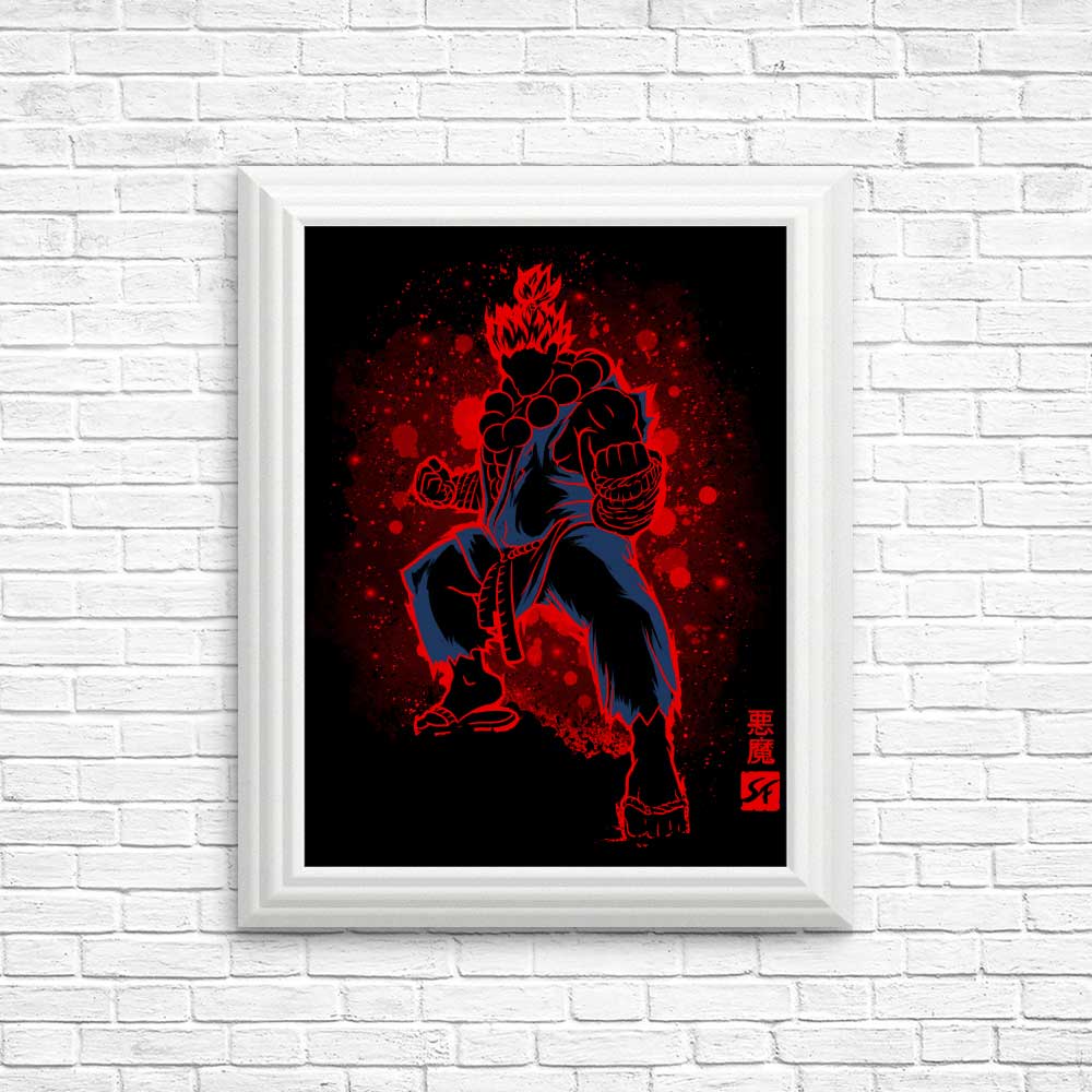 High - quality 'The Raging Demon' Posters and Prints by Soulkr
