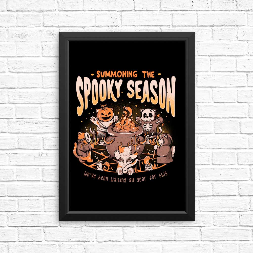 Spooky Season Summoning - High - Quality Posters and Prints for Decoration