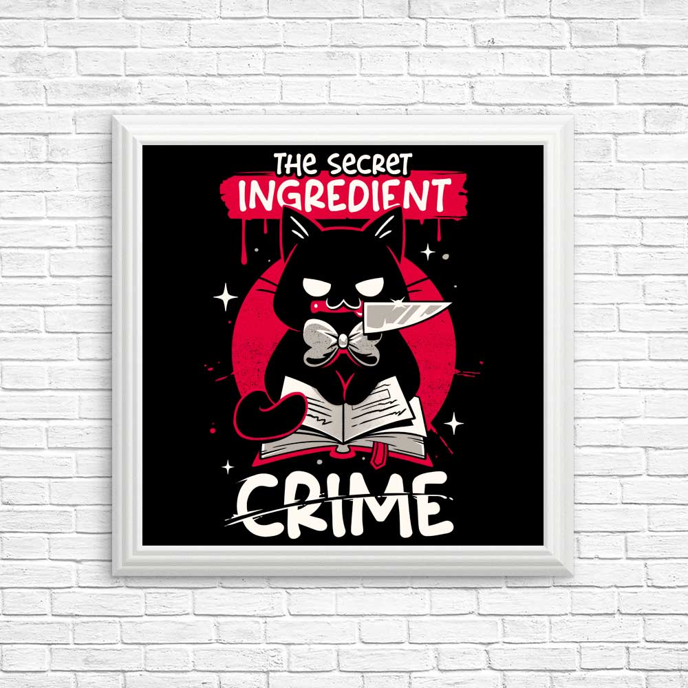 Killer Secret Ingredient - High - Quality Posters and Prints by Snouleaf