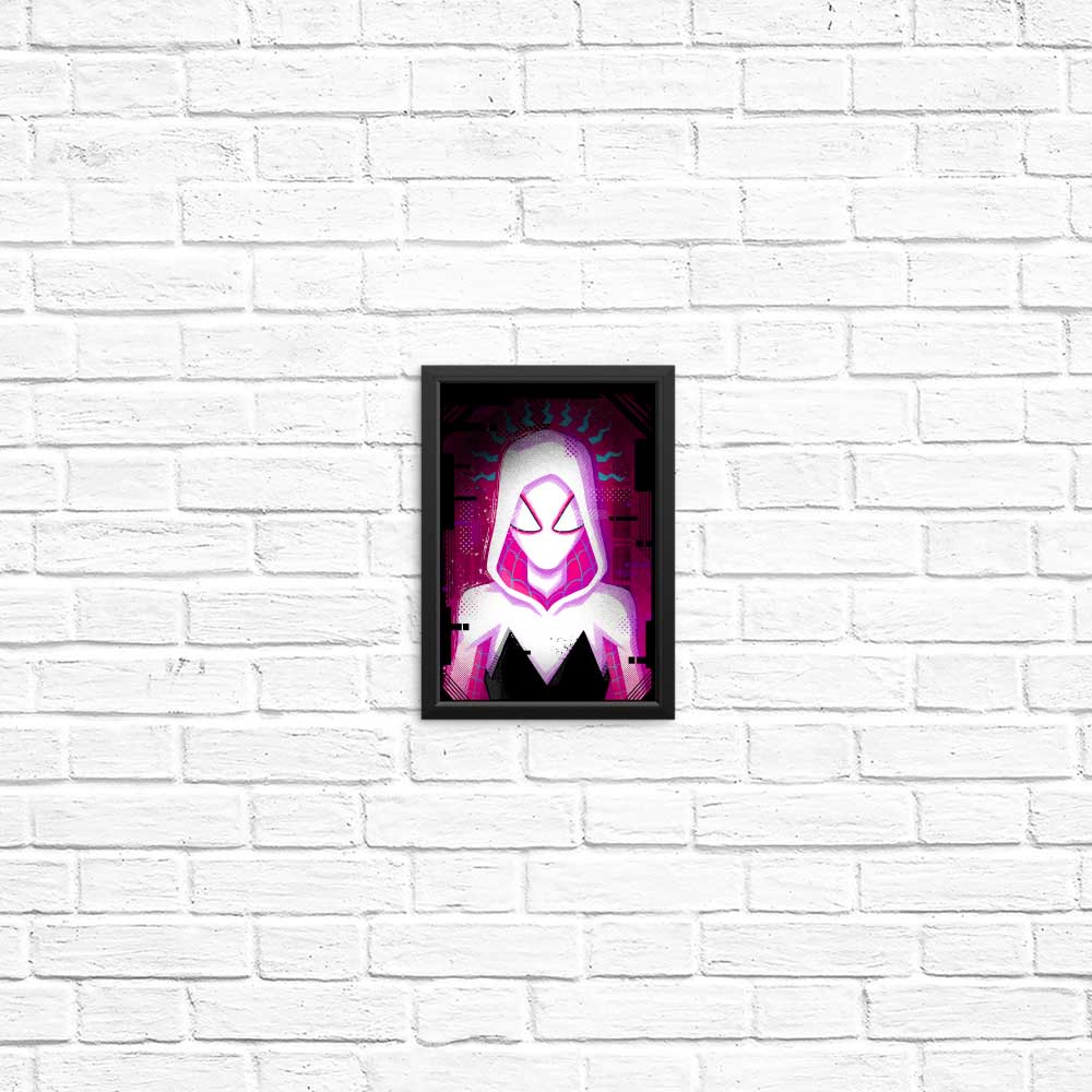 Glitched Gwen Art Posters and Prints for Wall Decor