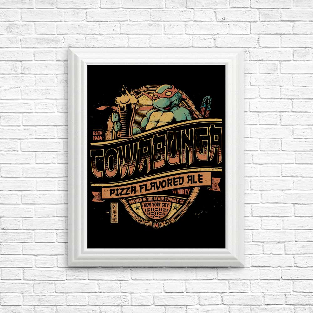 Cool Cowabunga Posters and Prints for Wall Decor