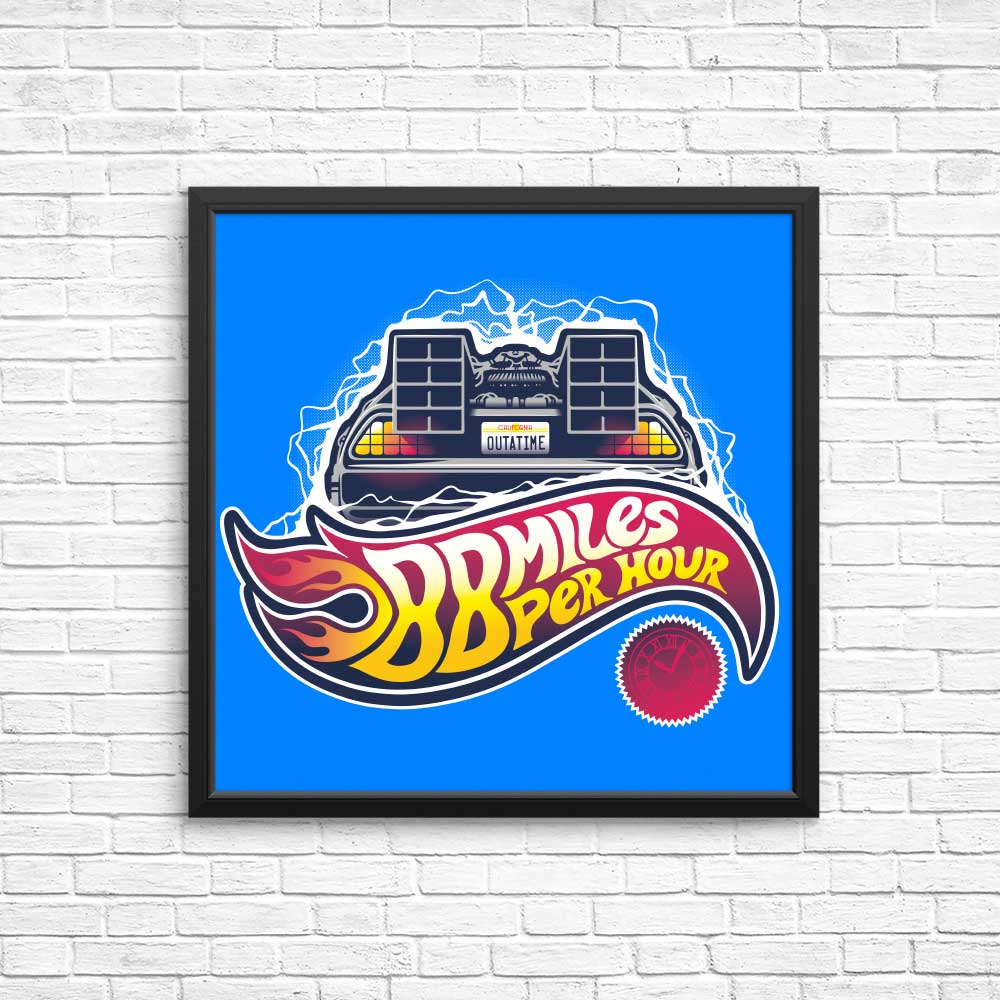 Hot Wheels Future - High - Quality Posters and Prints for Wall Decoration