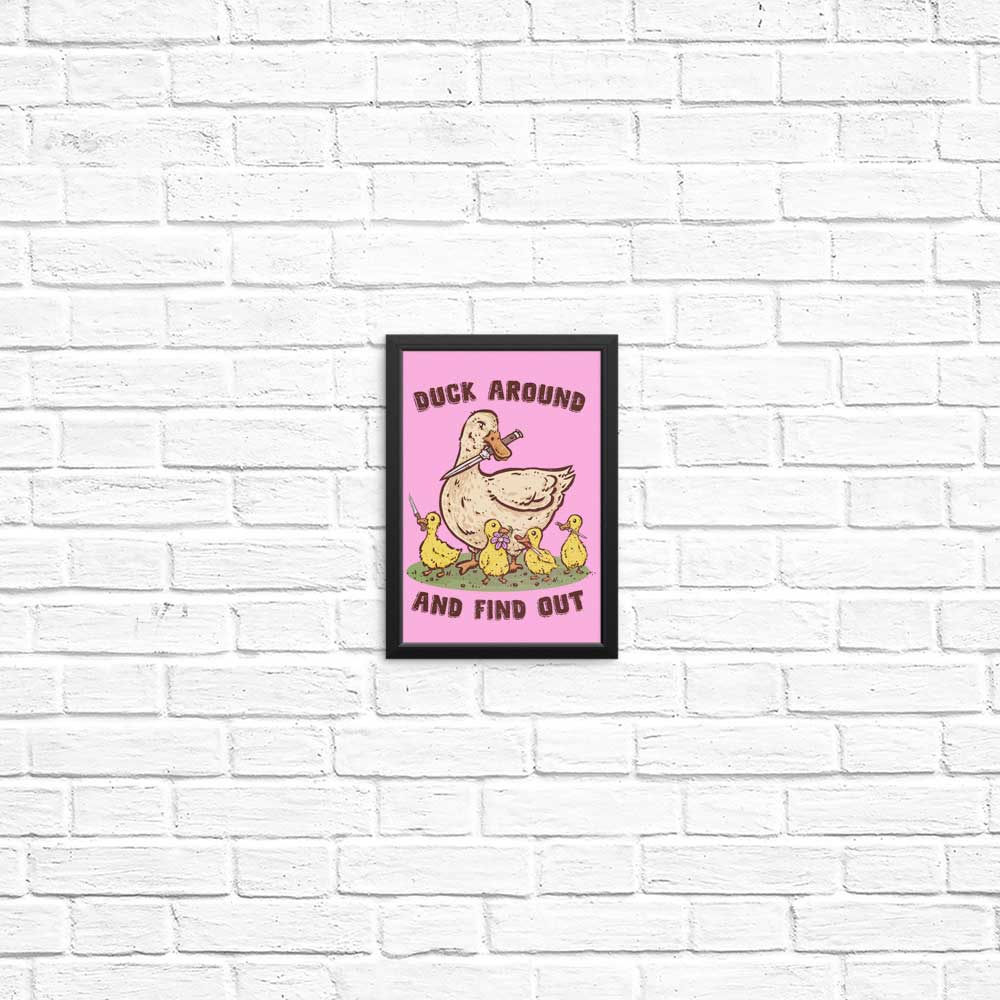 Duck Around Wall Posters and Art Prints