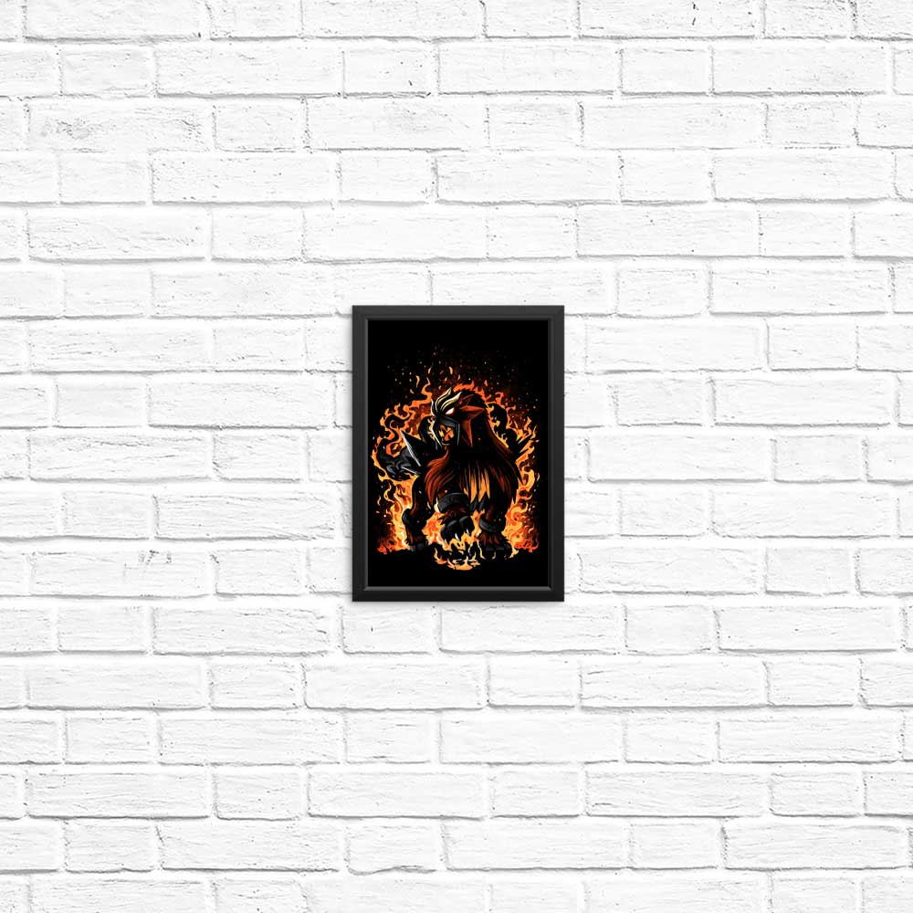 Stunning Posters and Prints of The Beast of Roaring Flames