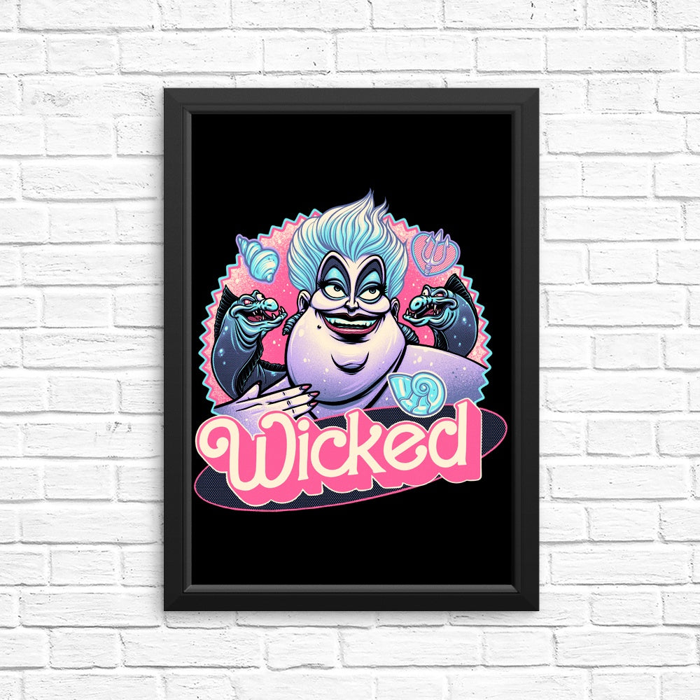 Enchanting Wicked Sea Witch Posters and Prints