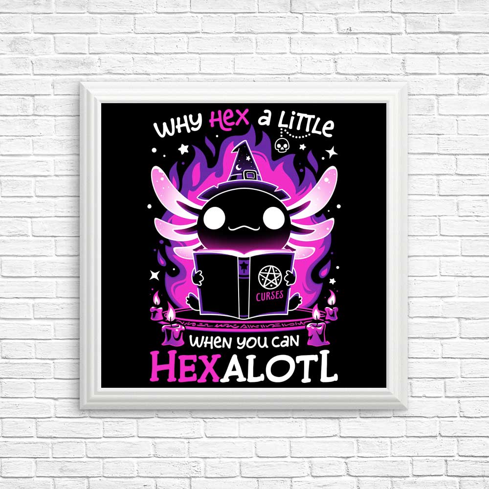 Snouleaf's Hexalotl Art Posters and Prints