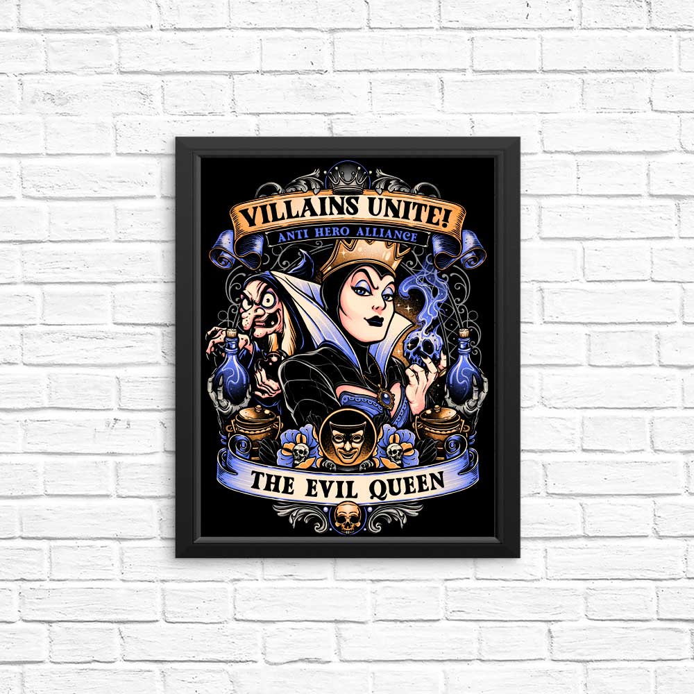 High - quality Evil Queen Posters & Prints from Momma Gorilla