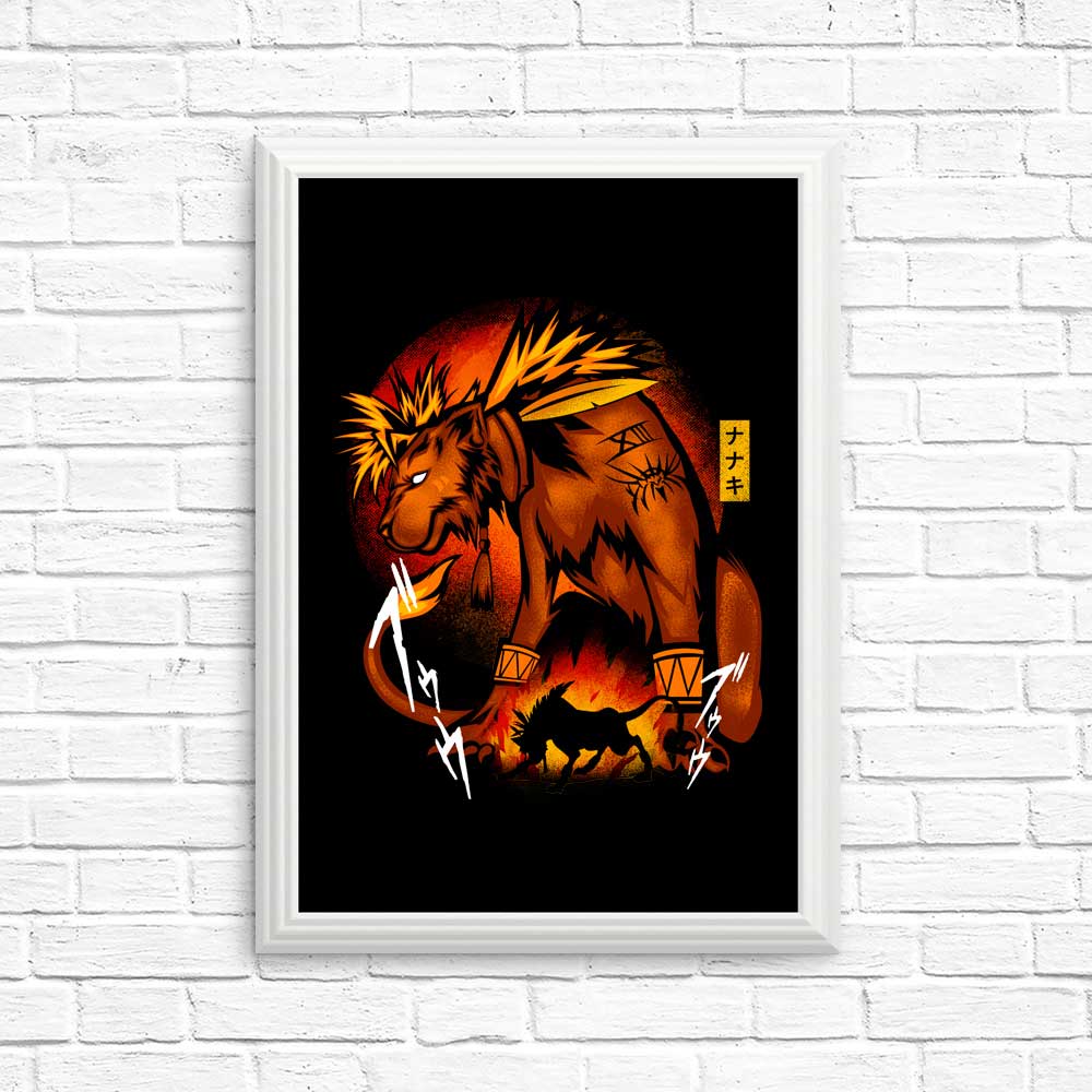 Fire Red Fur Photographic Posters and Prints