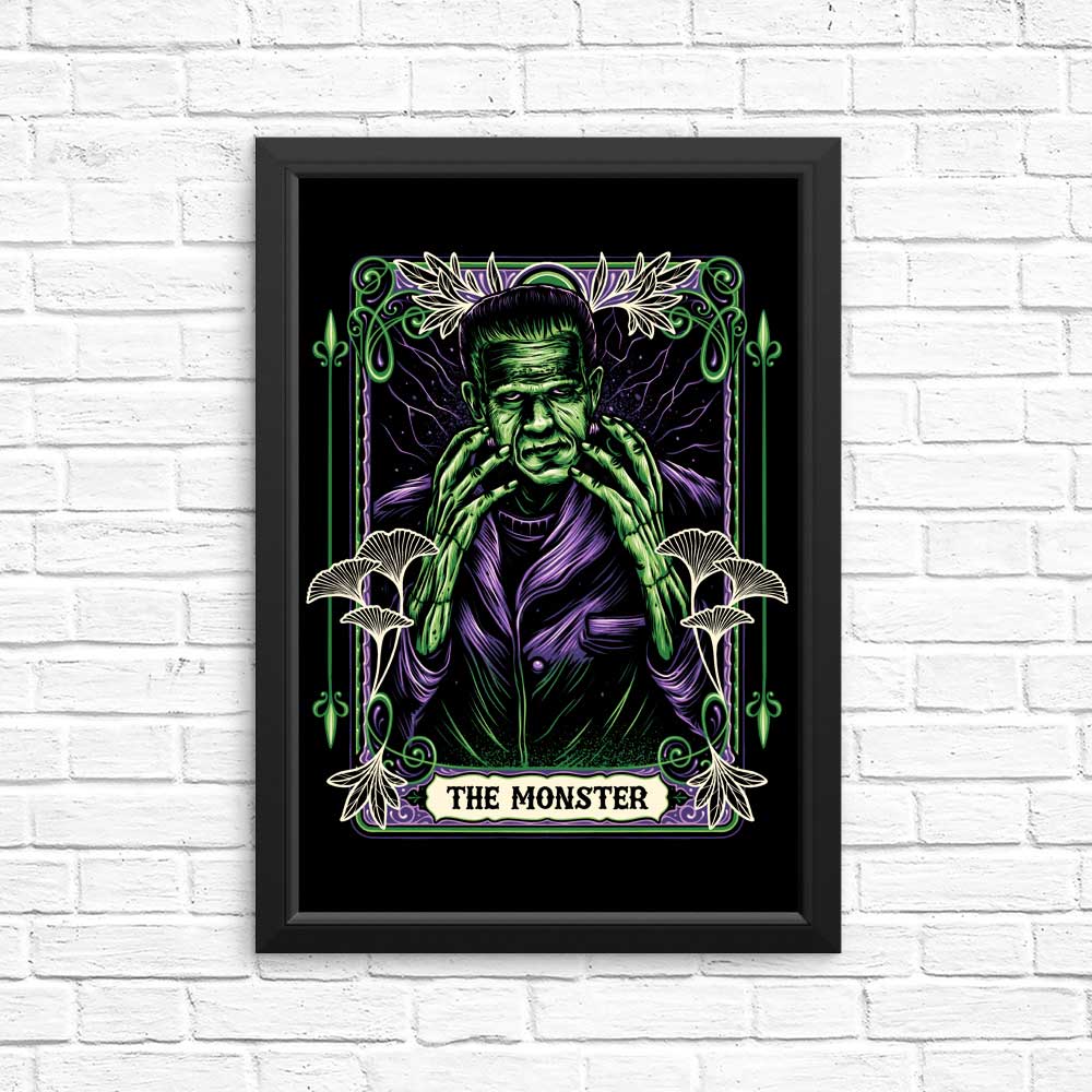 Glitchygorilla's The Monster - Unique Posters & Prints