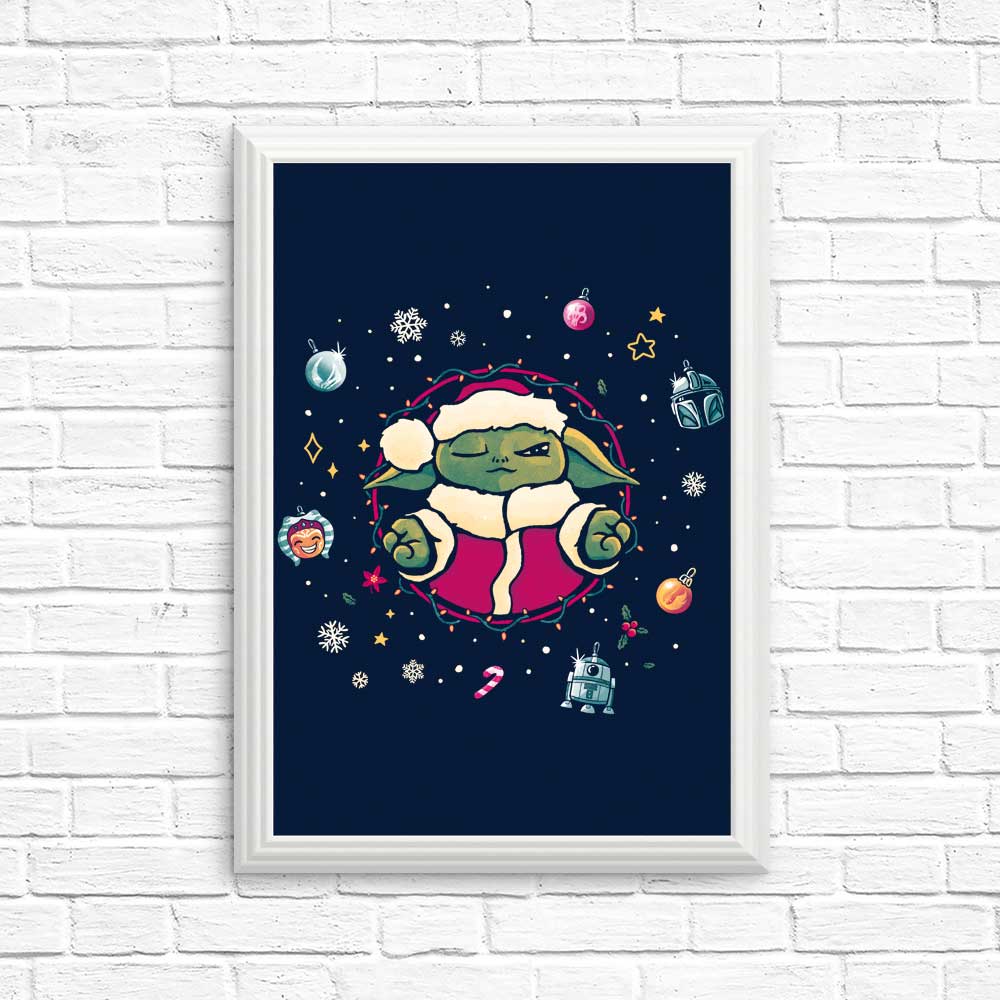 High - quality Christmas Tree Meditation Posters and Prints