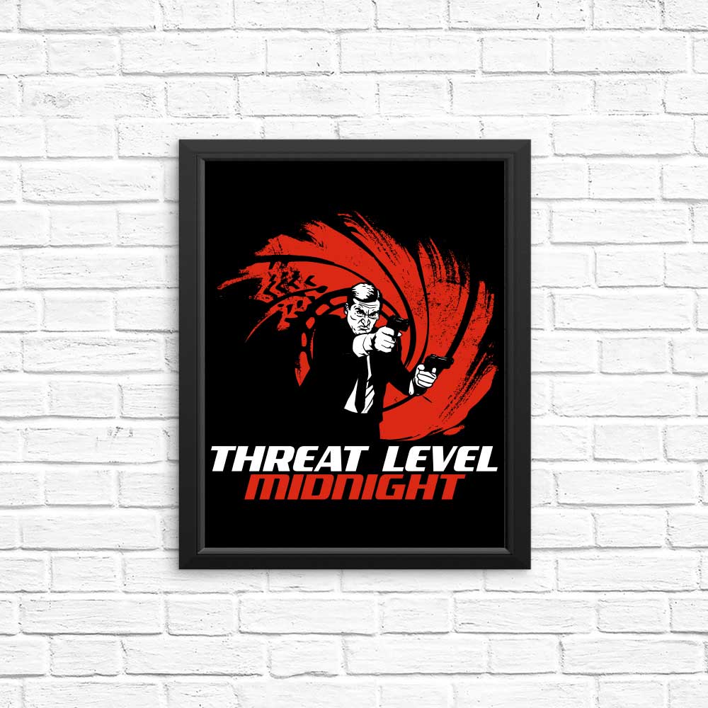 Double O Threat - High - Quality Posters and Prints by CoD Designs