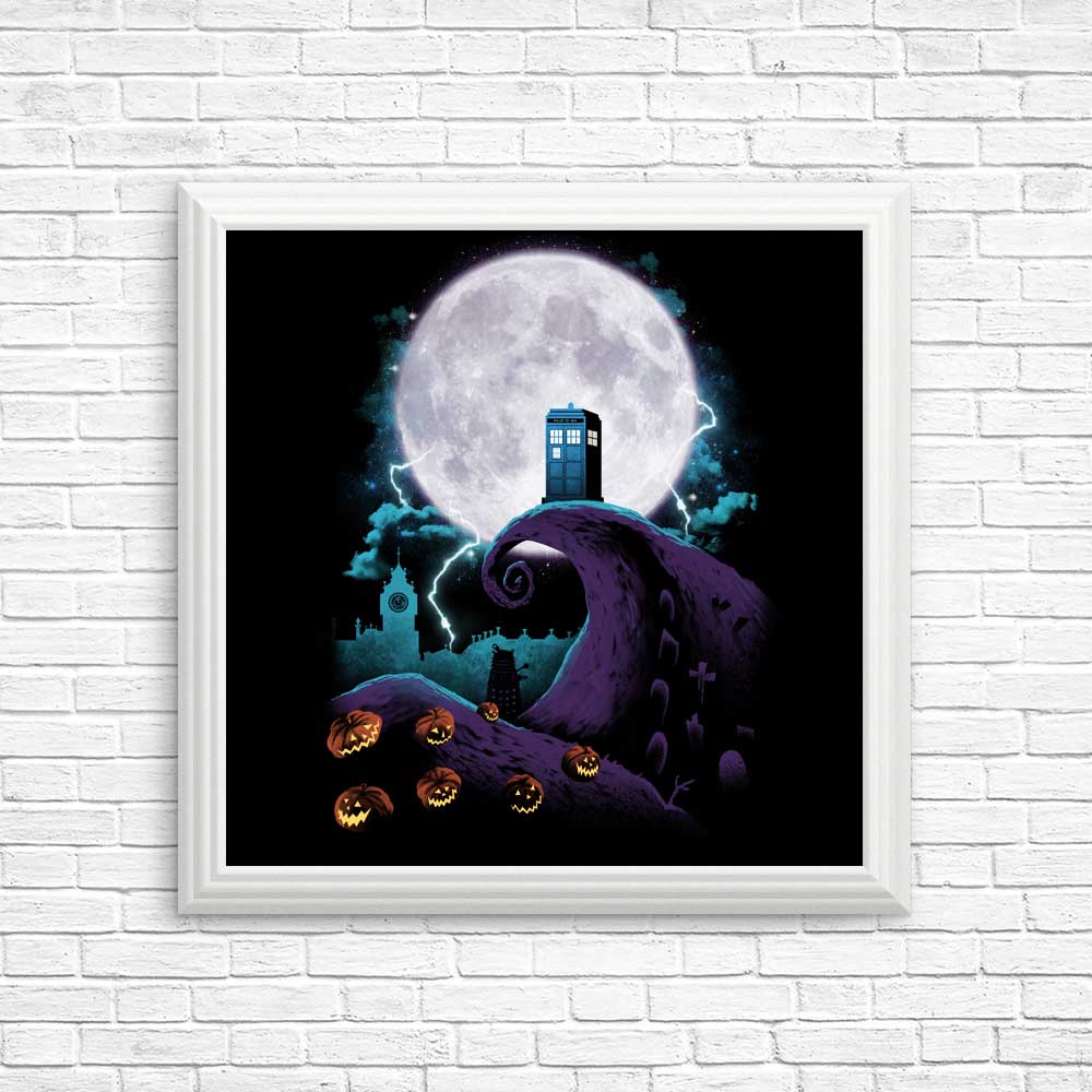 Frightful Nightmare Before Gallifrey Wall Art - High - Quality Posters and Prints