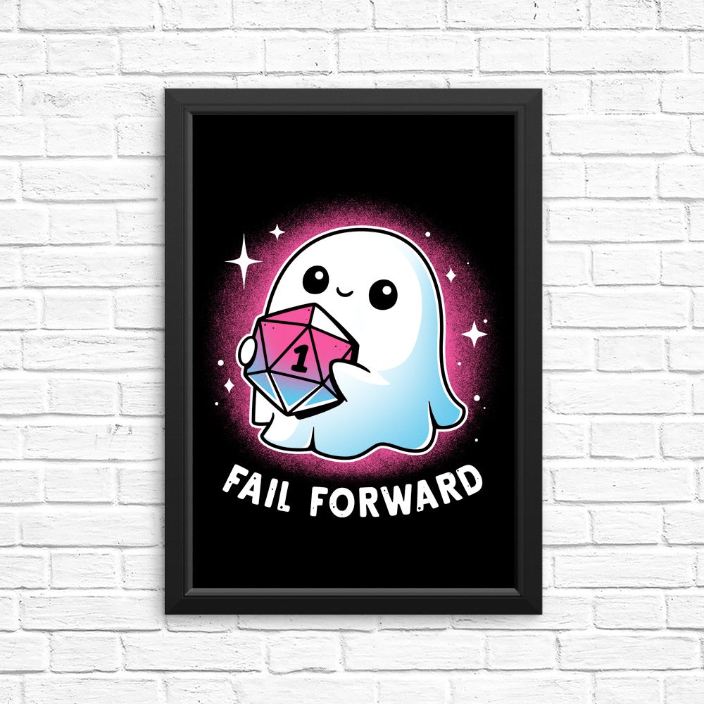 Fail Forward Inspirational Posters and Wall Prints