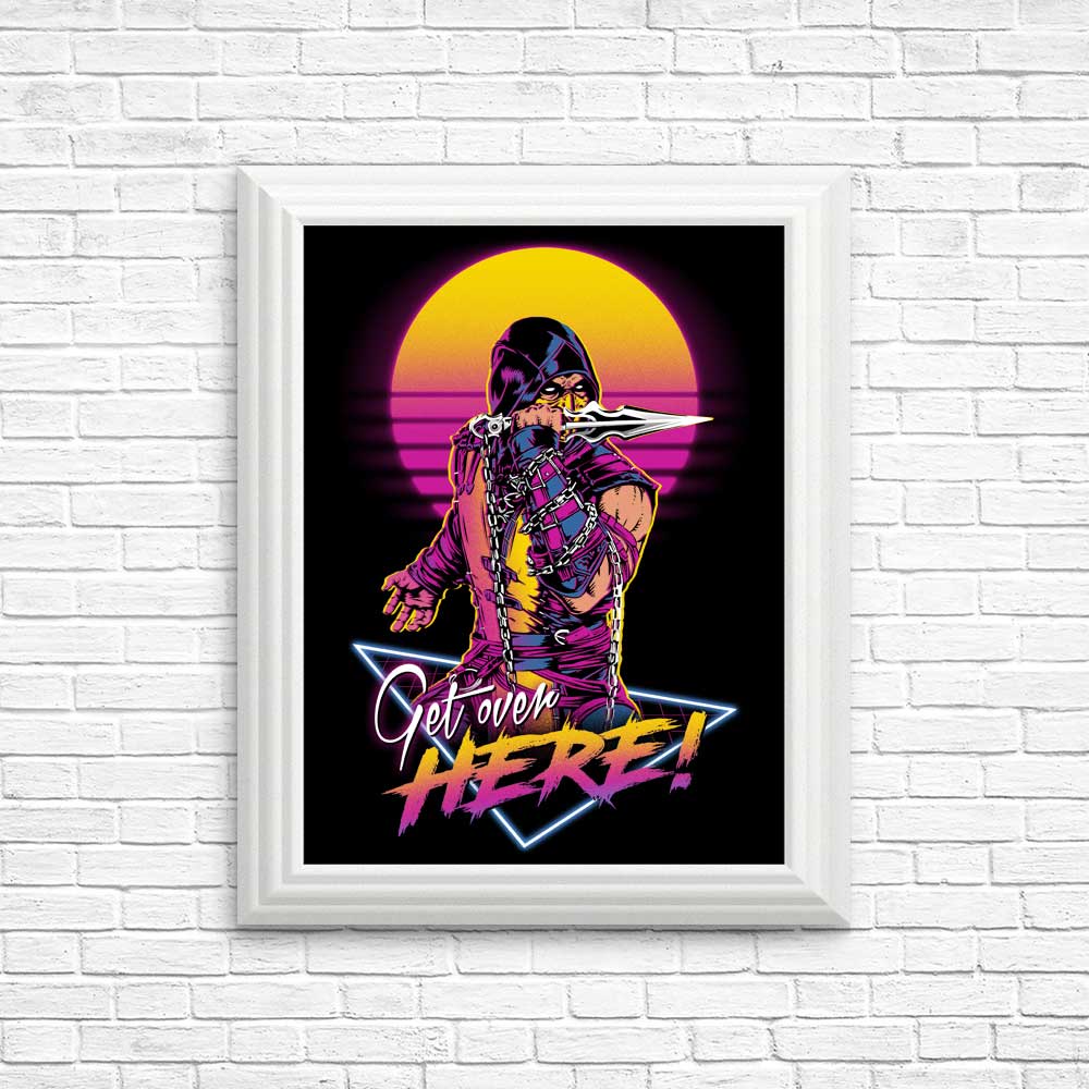 Get Over Here - High - Quality Posters and Prints for Decor