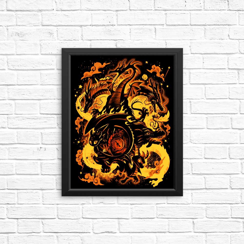 Dragon's Festival Wall Posters and Art Prints