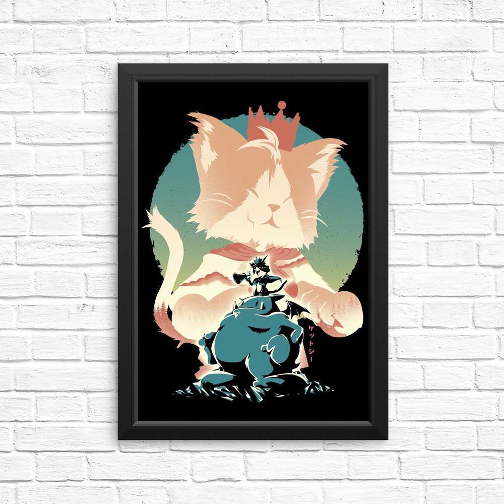 Shinra Spy Moggy Wall Posters and Art Prints