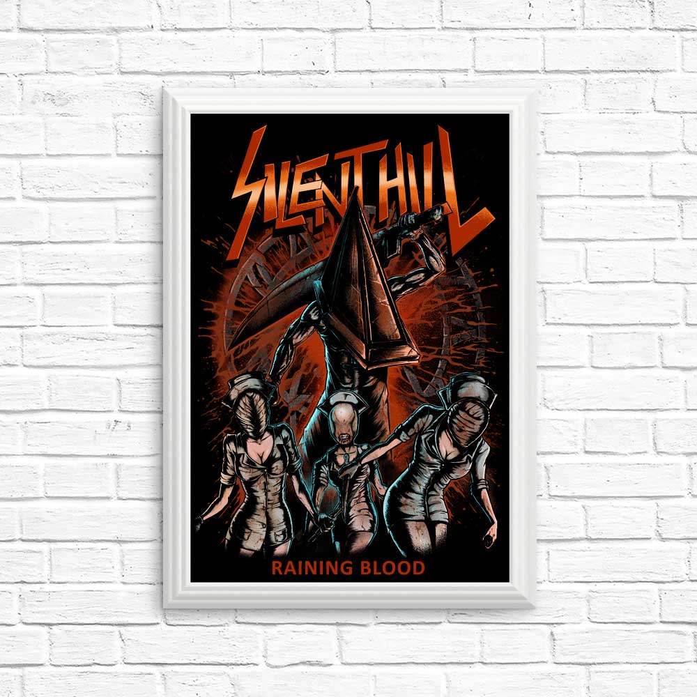 High - Quality 'Raining Blood' Posters & Prints by Dracula Byte