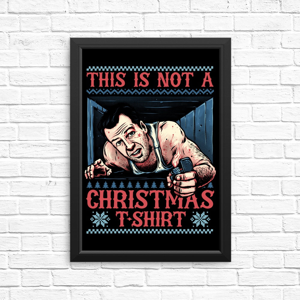 Unique Non - Christmas Shirt Style Posters & Prints