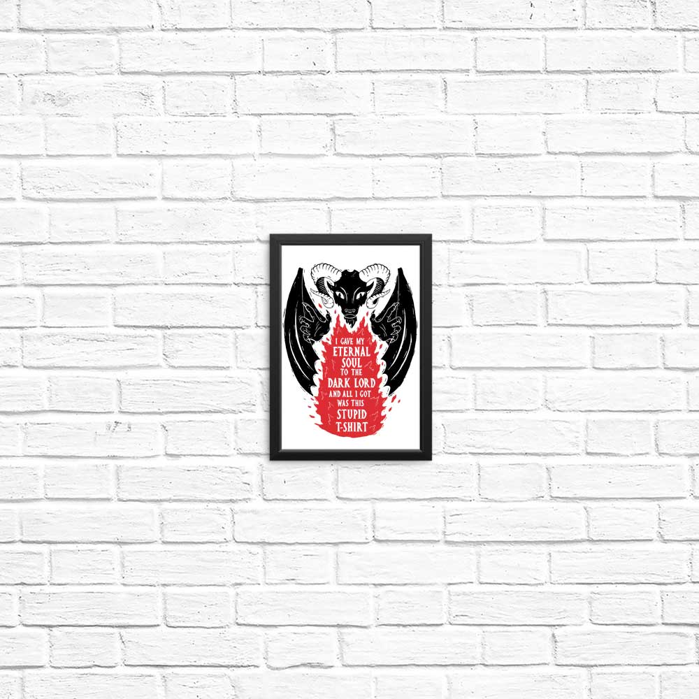 Unique Posters & Prints - 'Not a Great Deal' by DinoMike