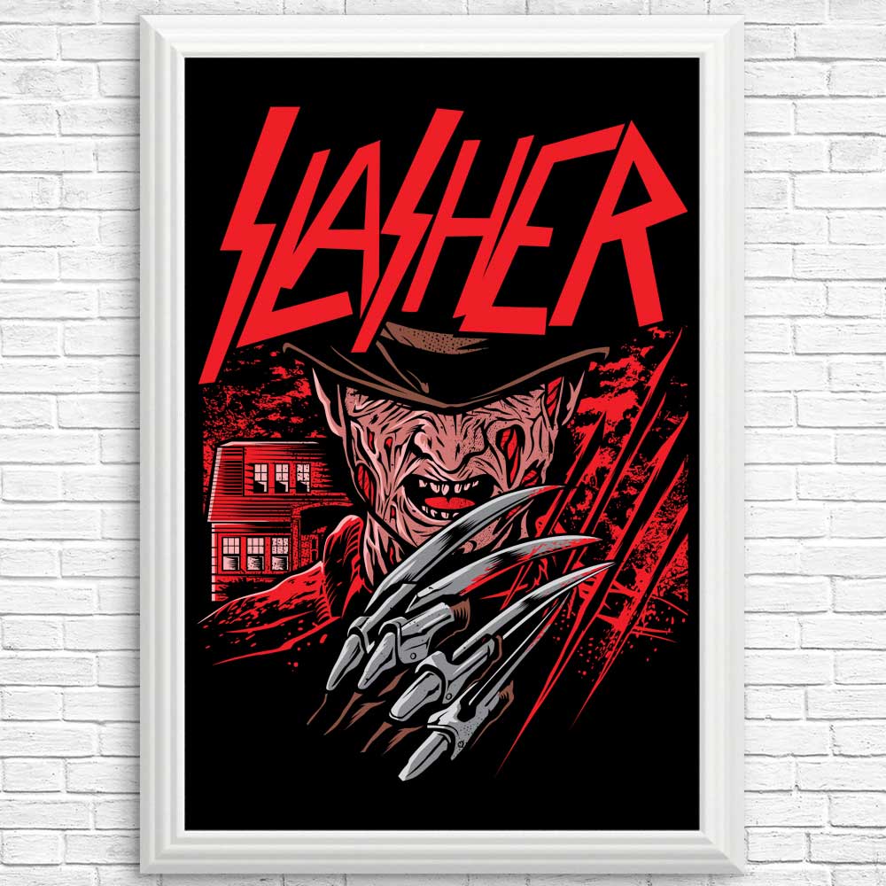 The Terrifying Nightmare Slasher - Horror Posters and Prints