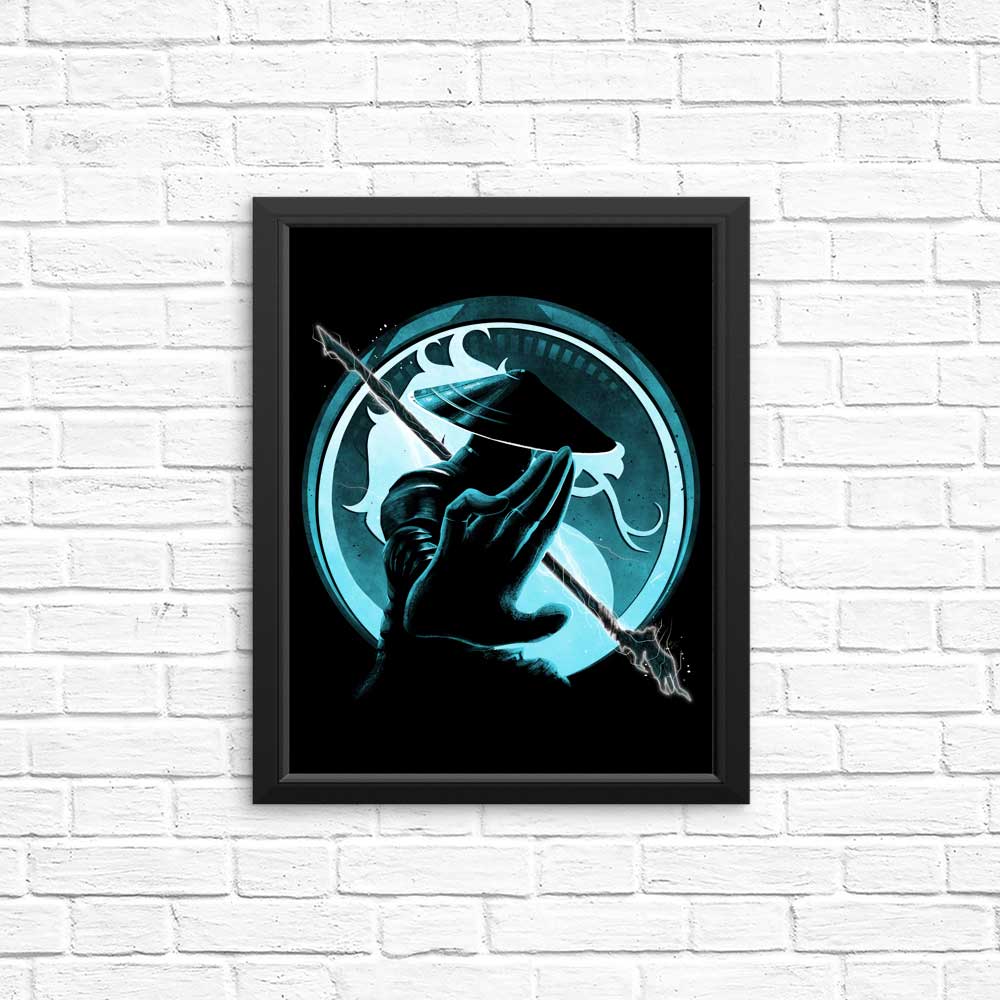 Magnificent Thunder God Wall Art - Posters and Prints