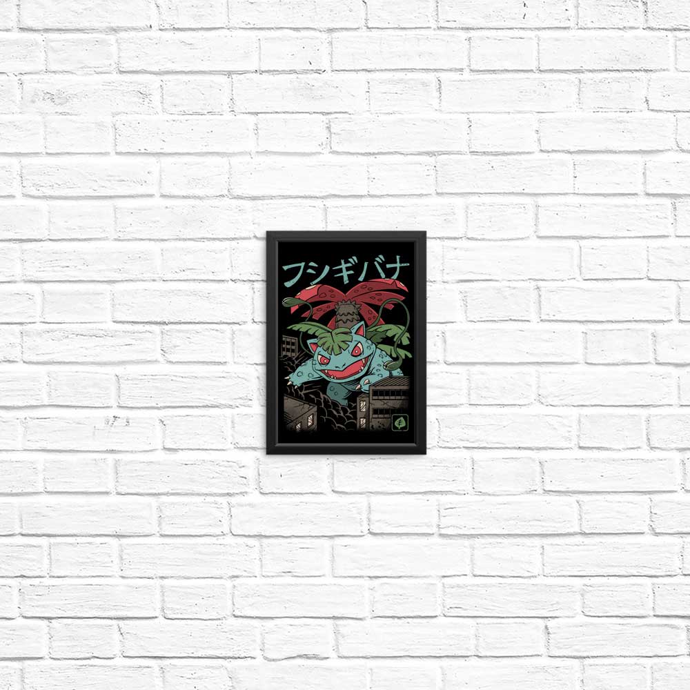 Unique Grass Kaiju Themed Posters and Prints
