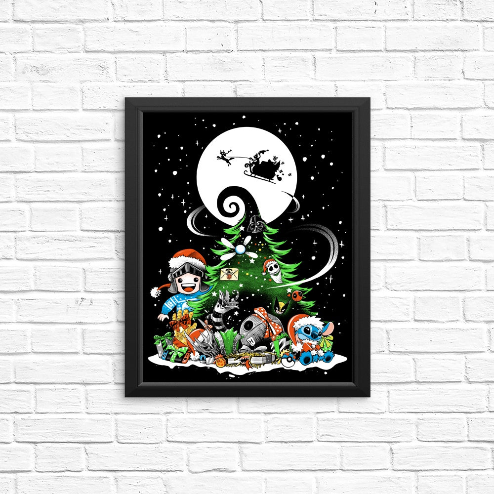 Christmas-themed Posters and Prints from Teerion