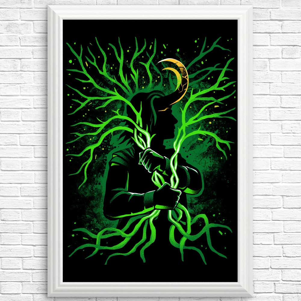Alemaglia's Enchanting God of Stories Posters and Prints