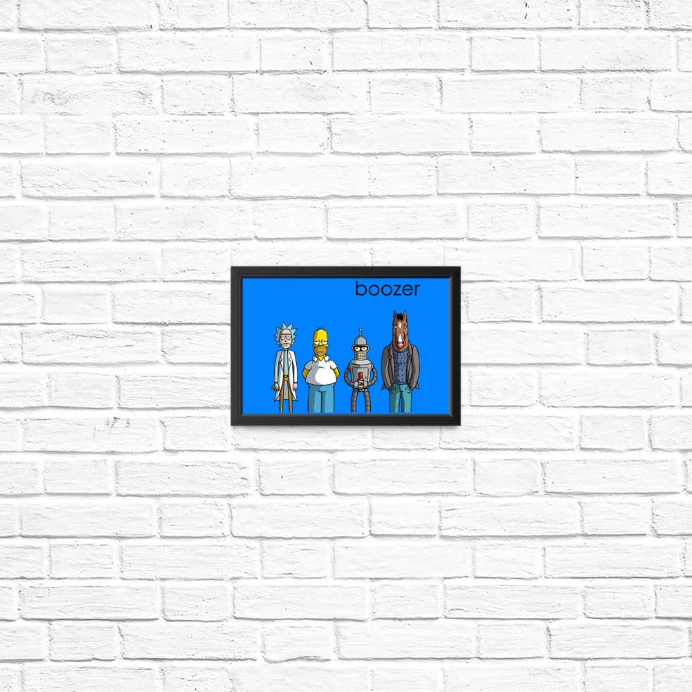 High - Quality Boozer Posters and Prints by GoodIdeaRyan