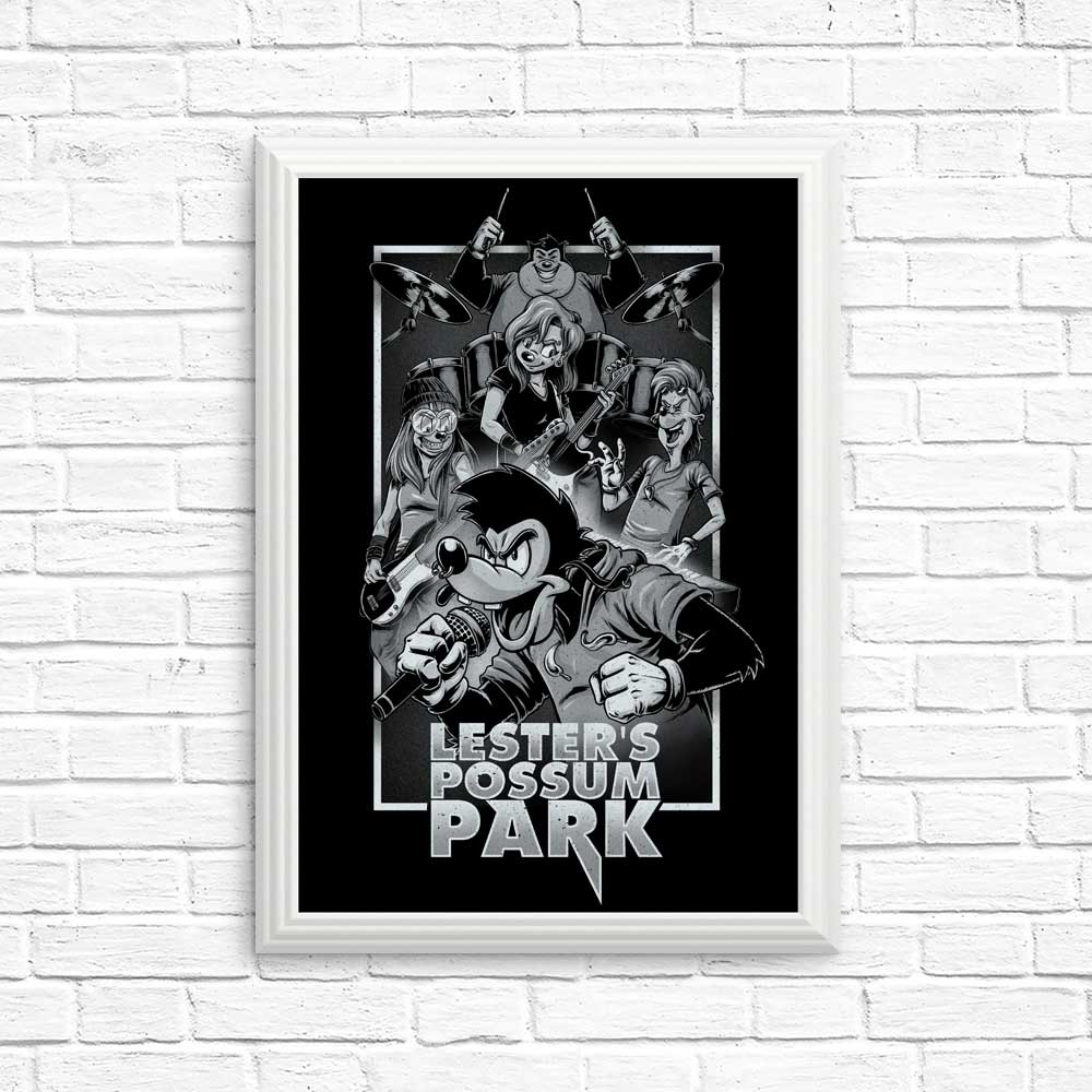 High - Quality Possum Park Posters and Prints from Studio Mootant
