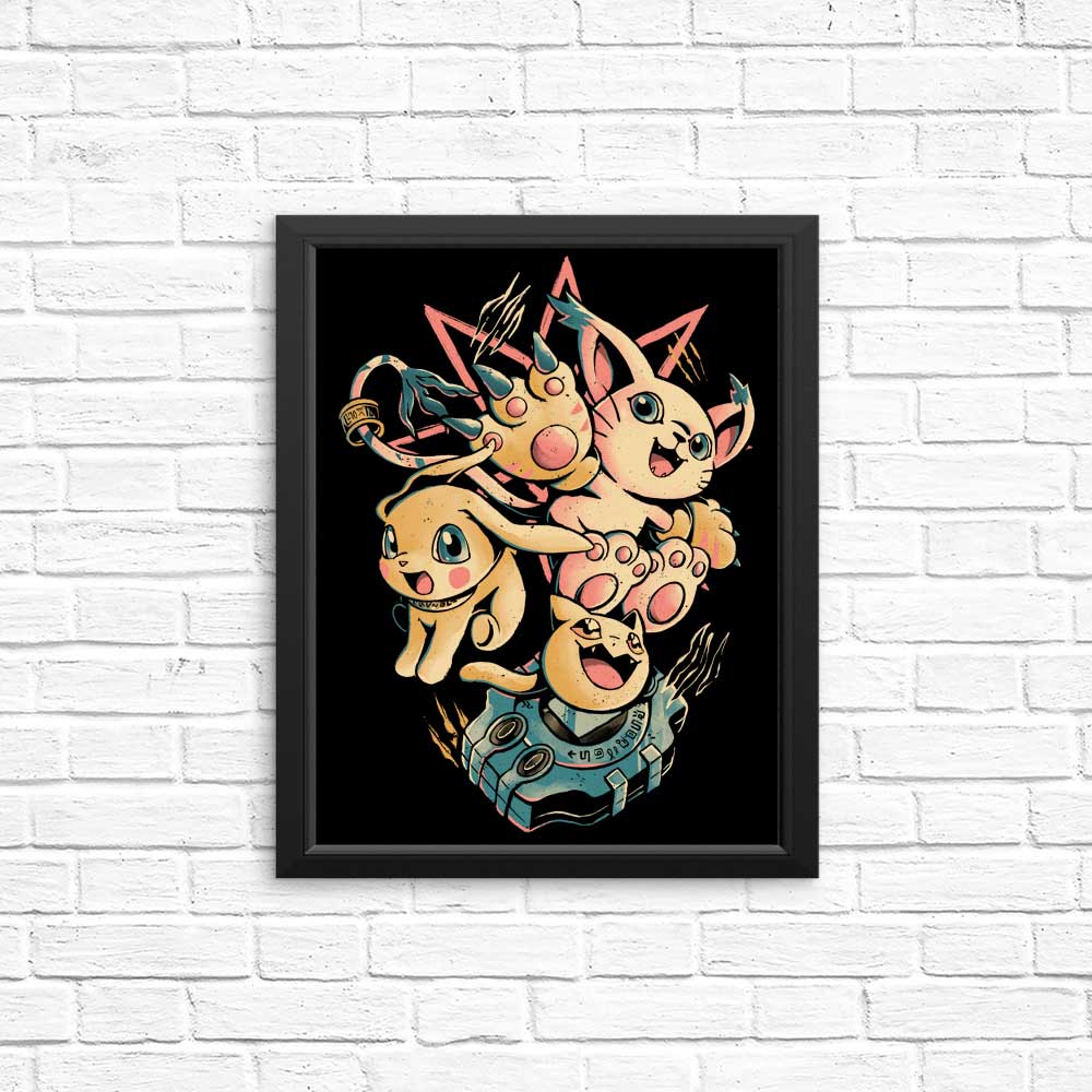Digital Evolution of Cats - High - Quality Posters and Prints